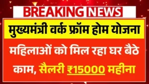 Mukhyamantri Work From Home Yojana 2025